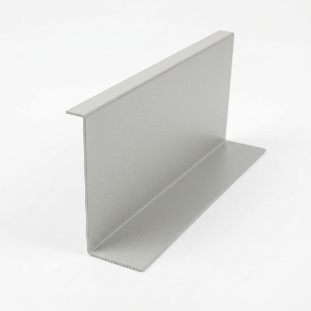 L Return Aluminium Fascia Board Gable Box Ends — RAL 7035