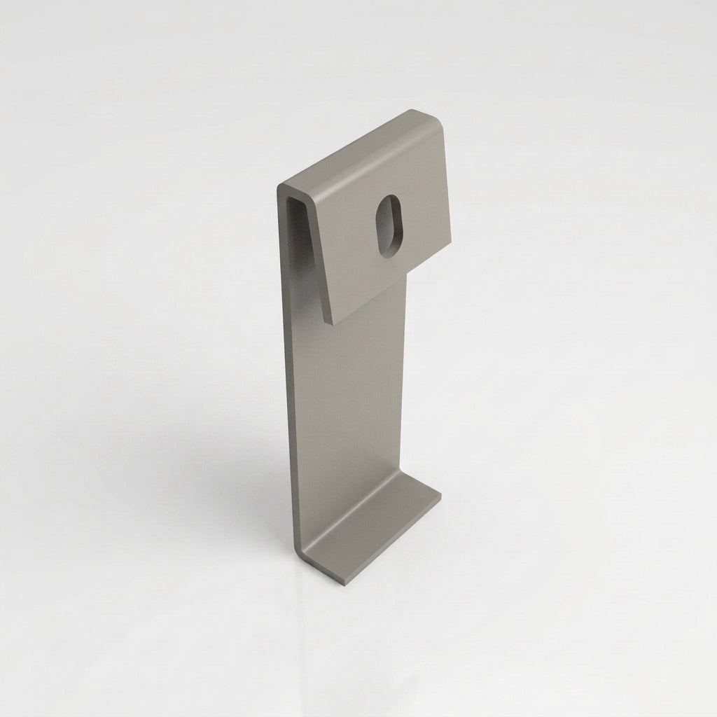 Moulded Ogee Gutter Direct Fix Bracket 125 x 100mm — RAL 7036