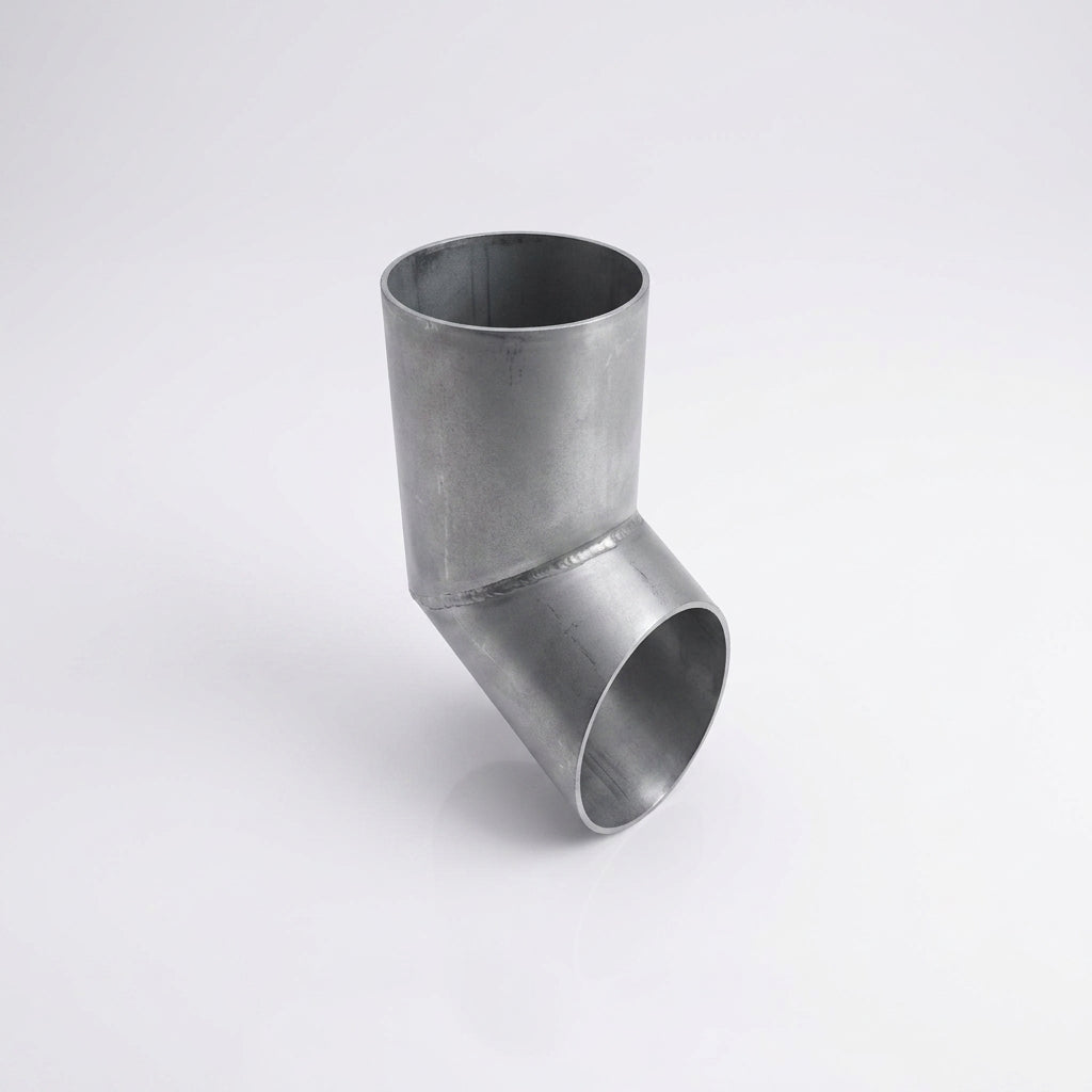 76mm Diameter Flush Joint Aluminium Downpipe Shoe (view 2)
