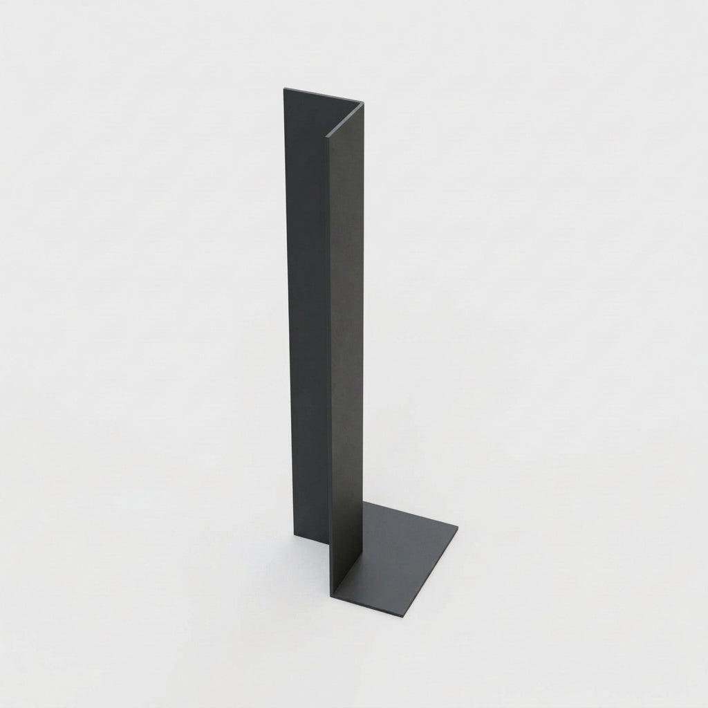 L Return Fascia Board Angle Covers – Aluminium Corner Fascia — RAL 7021 / 90 Deg Internal Angle