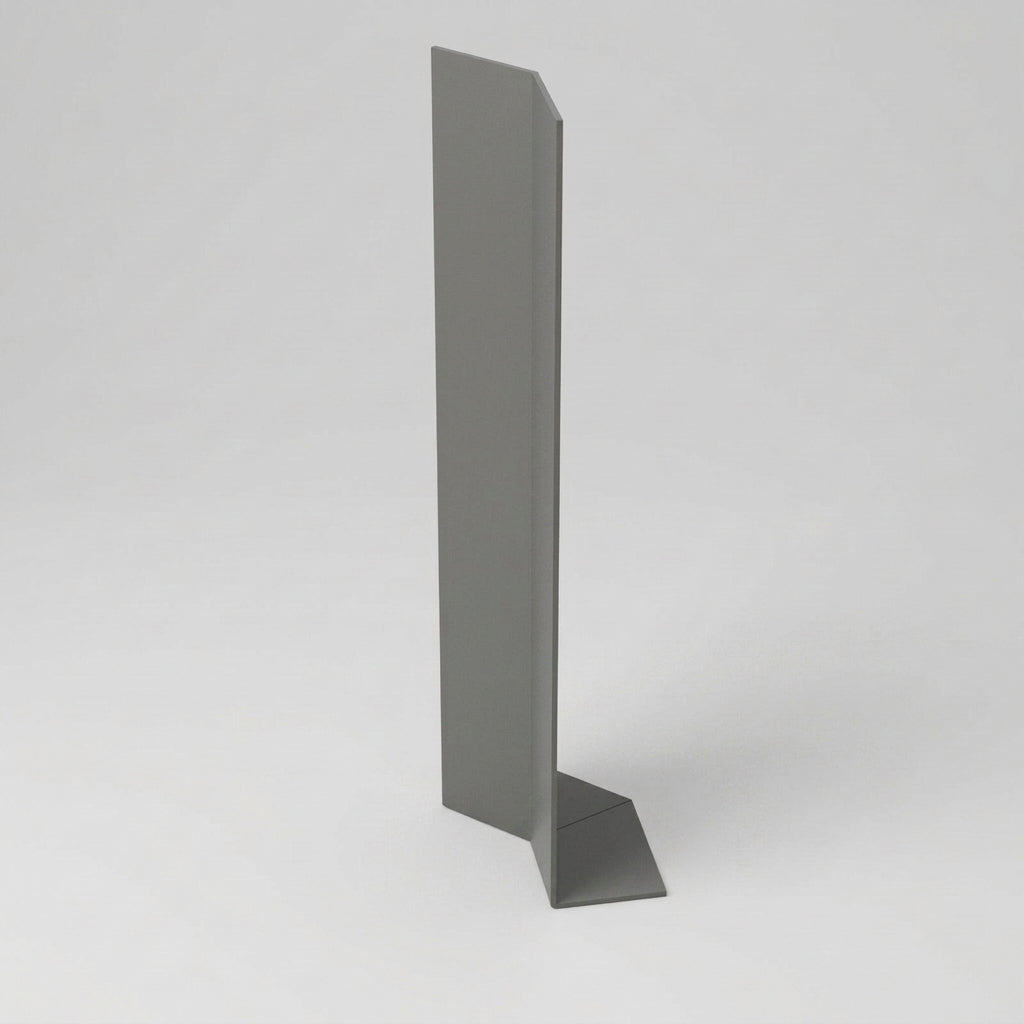 L Return Fascia Board Angle Covers – Aluminium Corner Fascia — RAL 7037 / 135 Deg Internal Angle