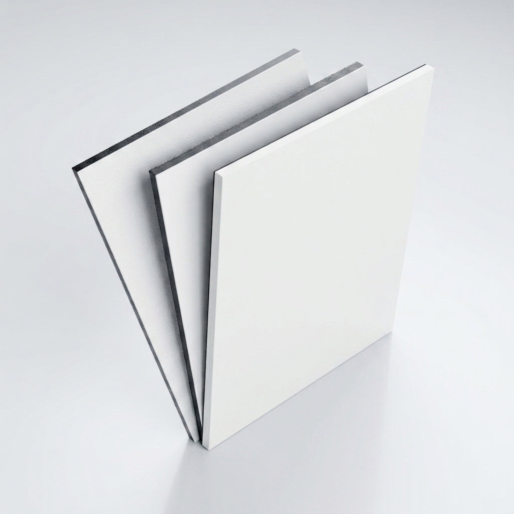 Aluminium Colour Plate Sample — RAL 9016