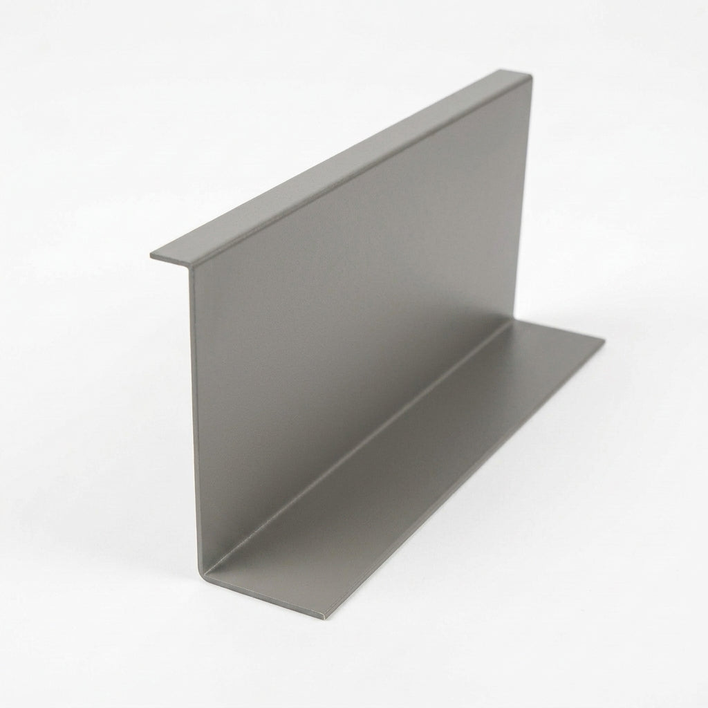 L Return Aluminium Fascia Board Gable Box Ends — RAL 7036