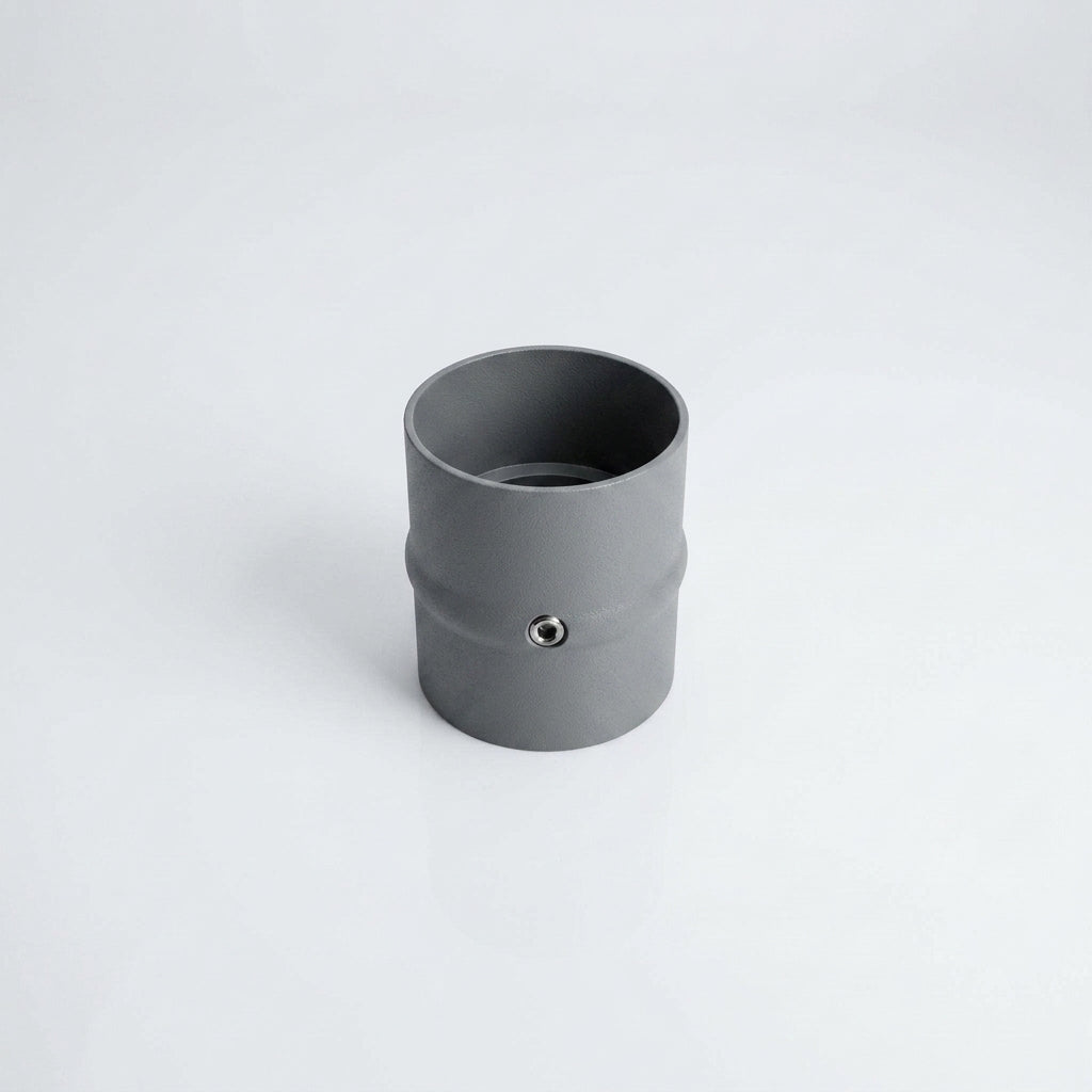 Flush Joint Internal Jointer 63mm Diameter Aluminium — RAL 7037