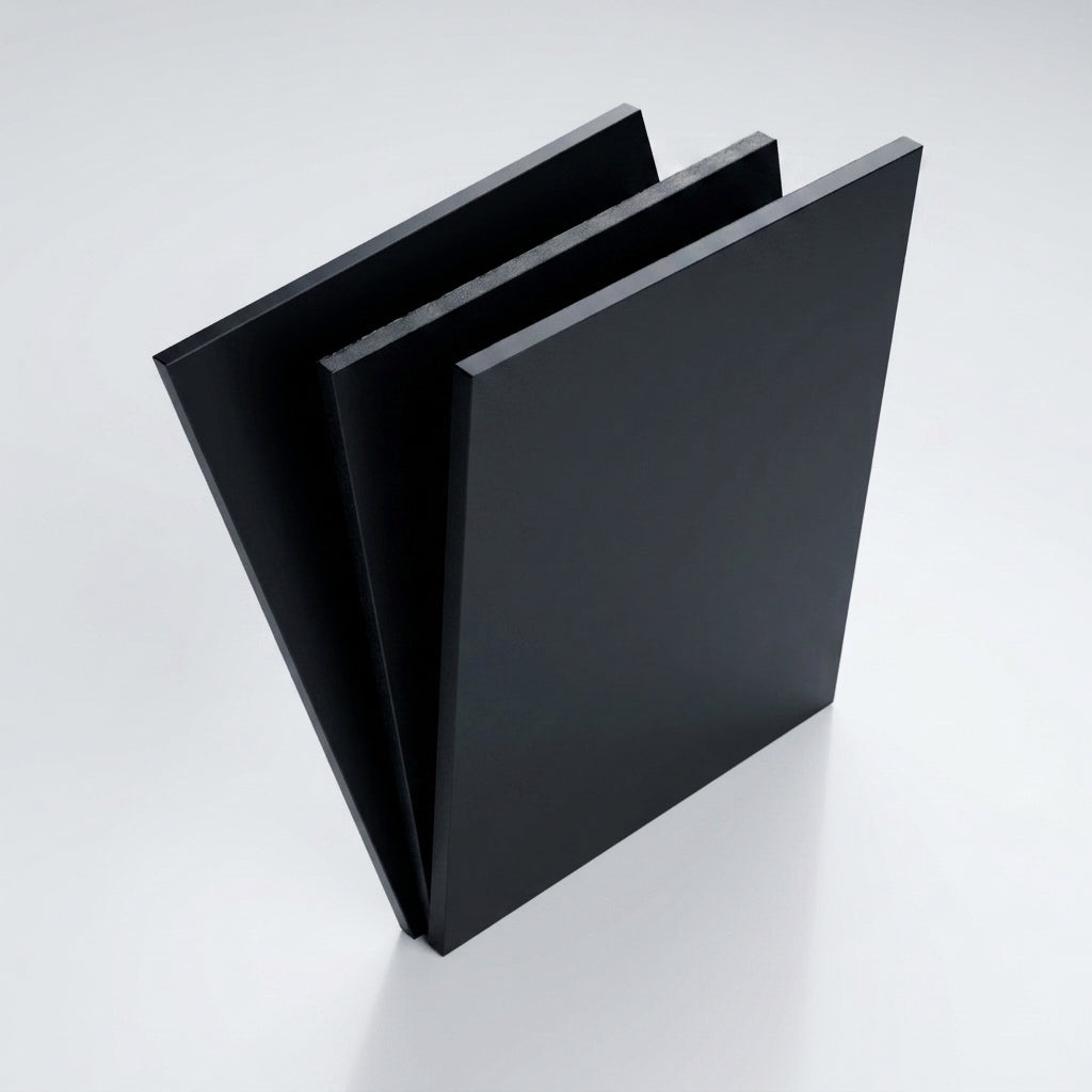 Aluminium Colour Plate Sample — RAL 9005