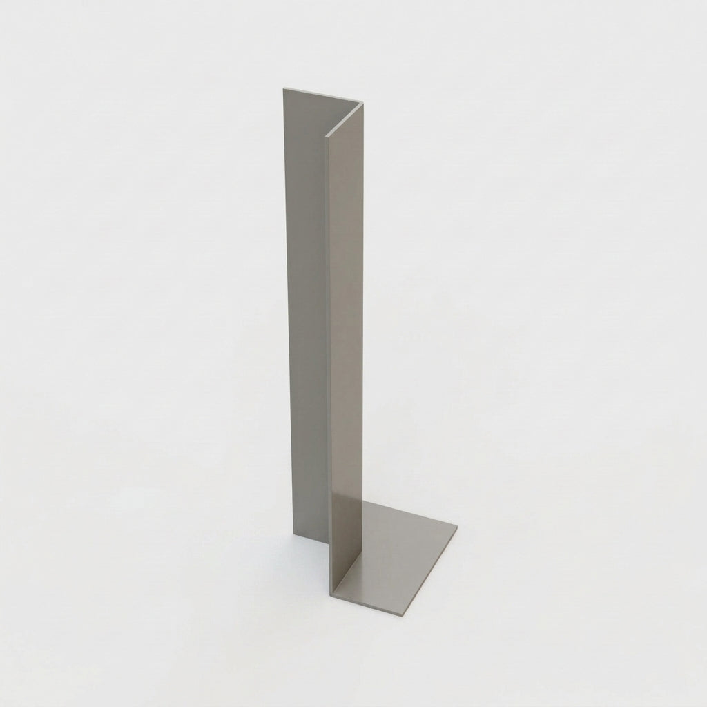 L Return Fascia Board Angle Covers – Aluminium Corner Fascia — RAL 7036 / 90 Deg Internal Angle