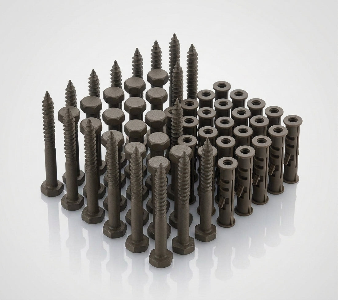 M8 x 70mm Hex Head Coach Screws, Stainless Steel (Pack of 50) — RAL 7022