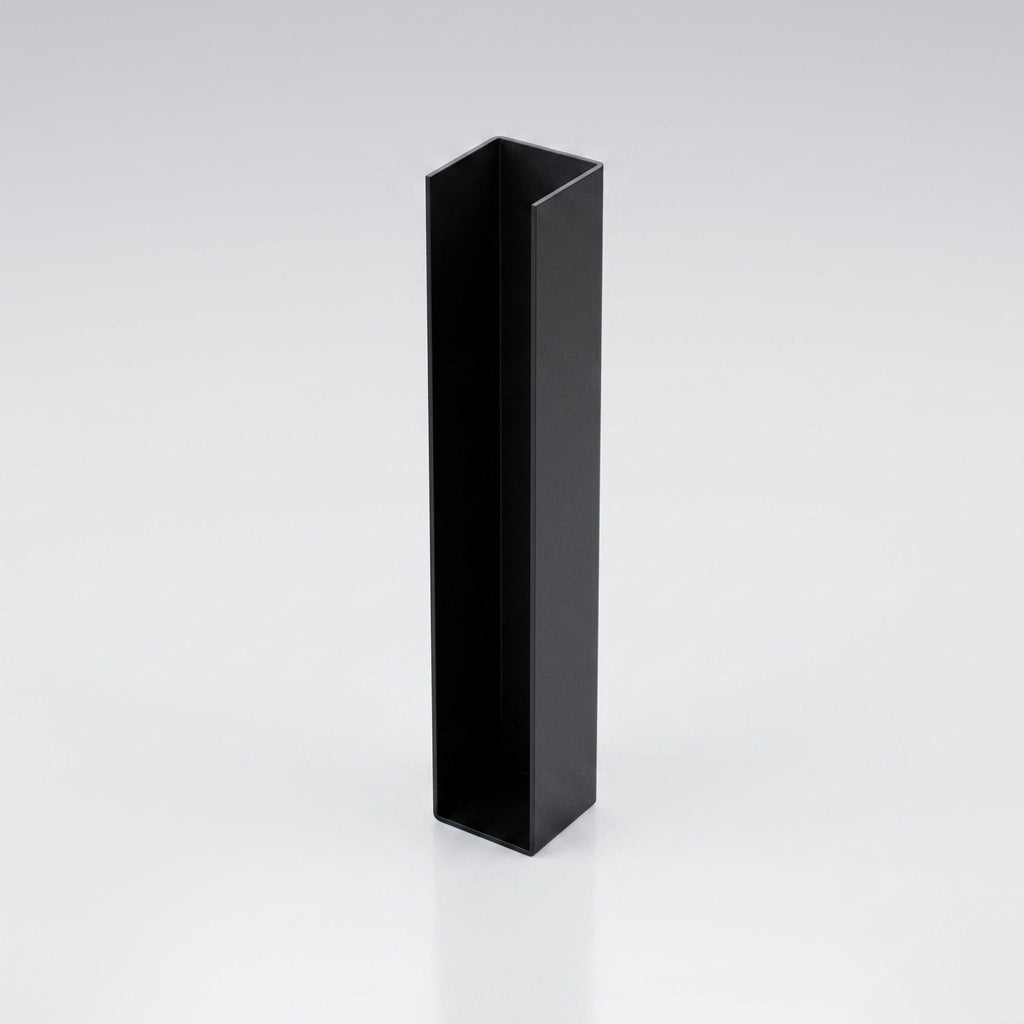 UF1 Aluminium Fascia Board Joint Cover - U Return Profile (view 2)