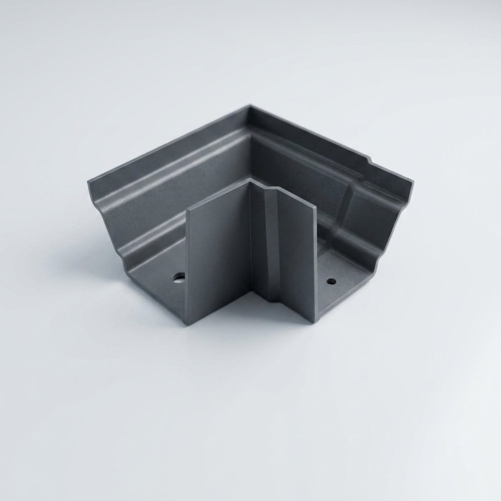 Moulded Ogee Gutter External Angle 90° – 125 x 100mm (view 2)
