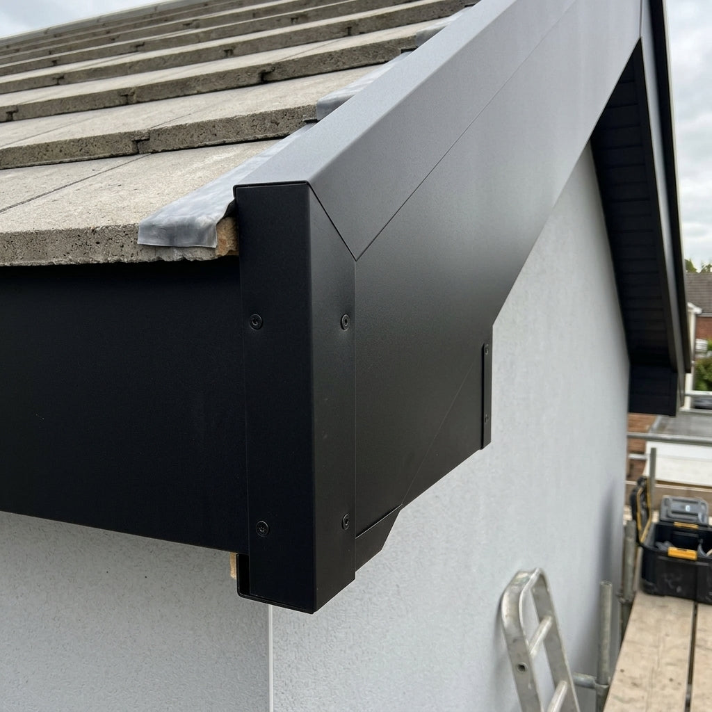 U Return Aluminium Fascia Board Gable Box Ends