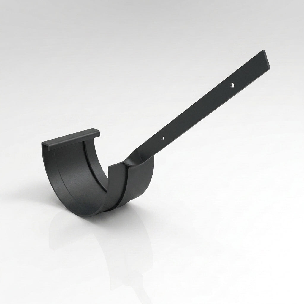 130mm Deepflow Gutter Side Rafter Bracket – Aluminium — RAL 7021