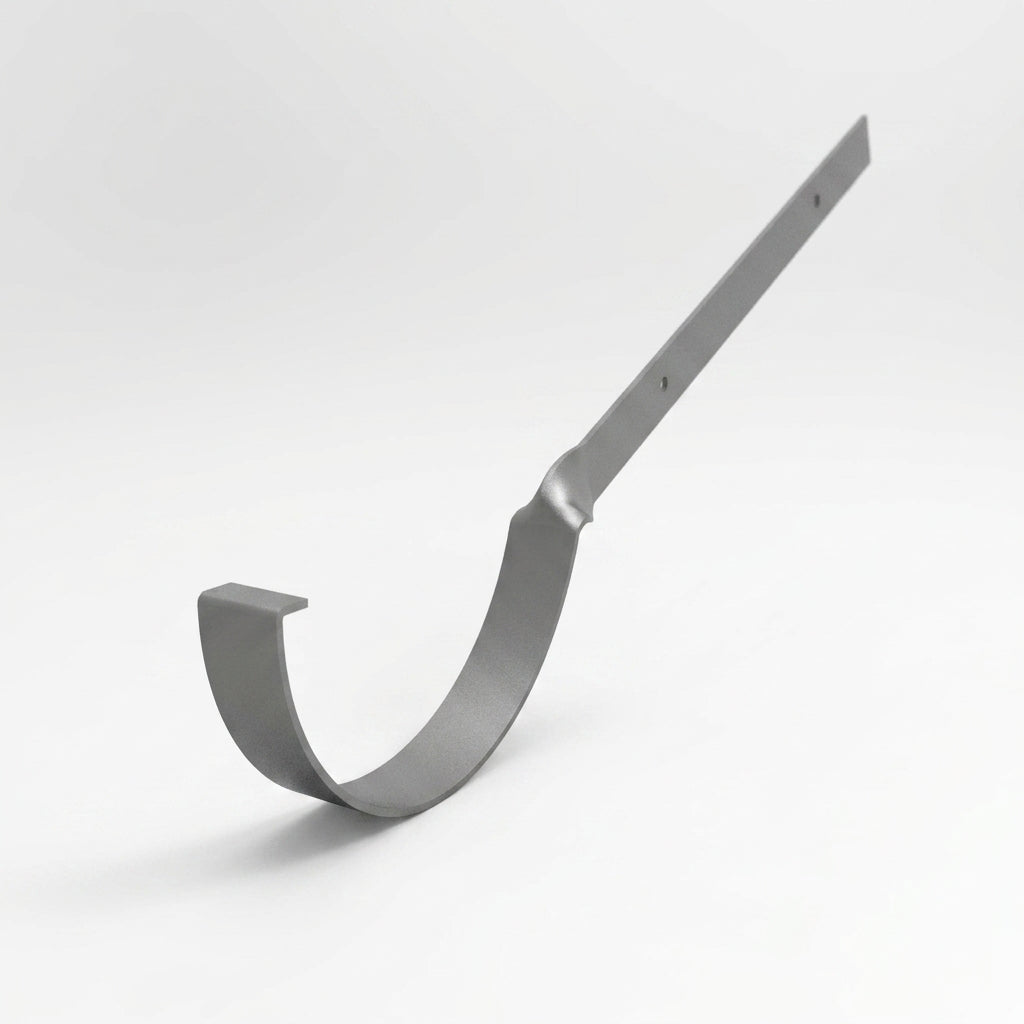 Half Round Aluminium Gutter Side Rafter Bracket 125mm (view 2)