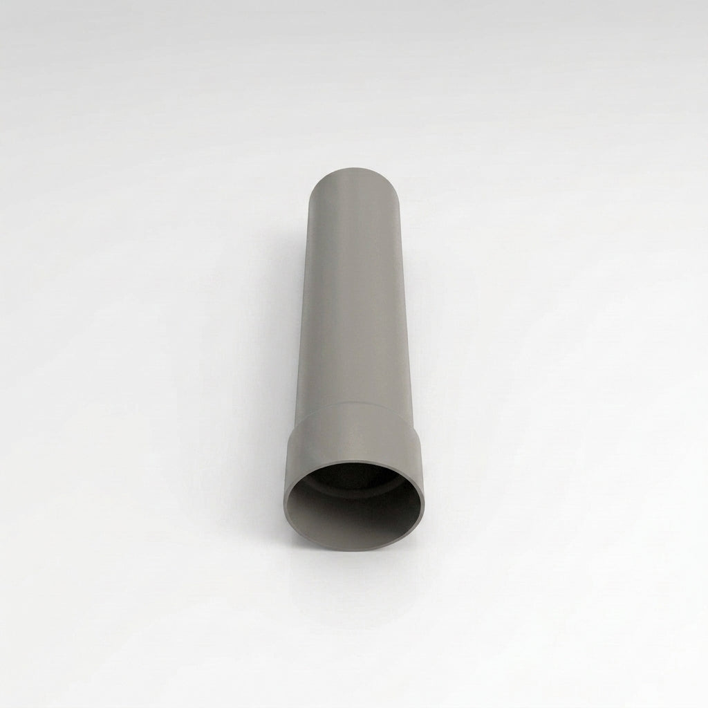 76mm Aluminium Gutter Outlet Spigot Extender – 250mm — RAL 7036