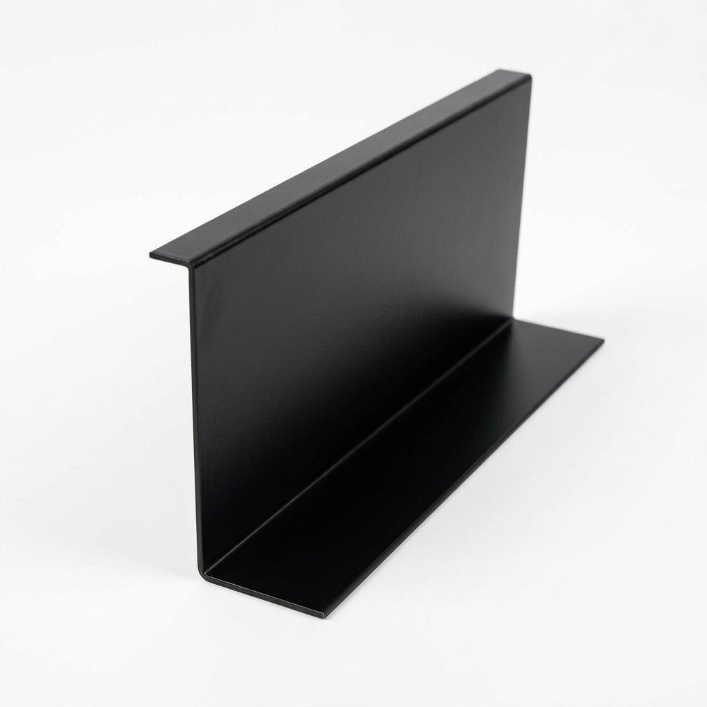 L Return Aluminium Fascia Board Gable Box Ends — RAL 9005