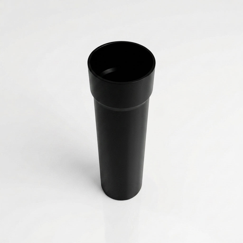 63mm Diameter Gutter Outlet Spigot Extender — RAL 9005