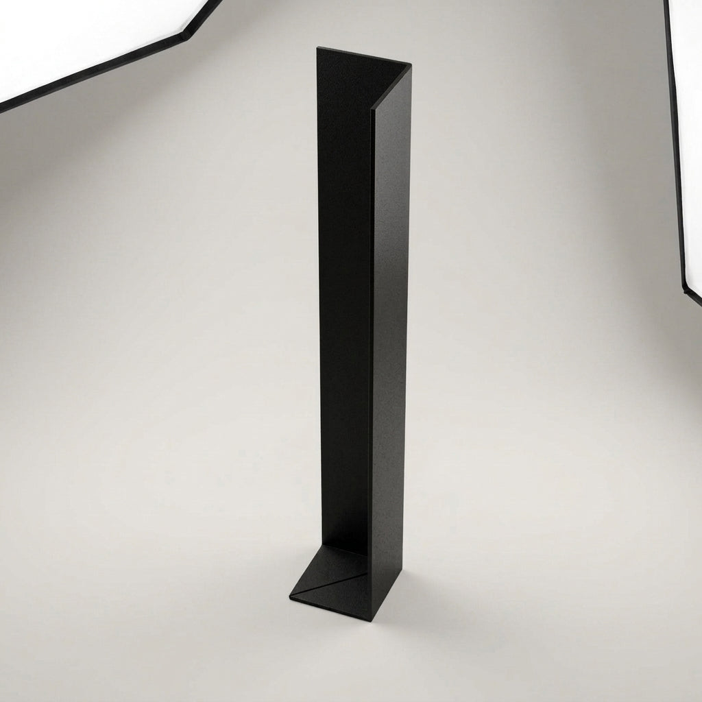 U Return Aluminium Fascia Angle Covers for Mitred Corners — Textured Black / 90 Deg External Angle