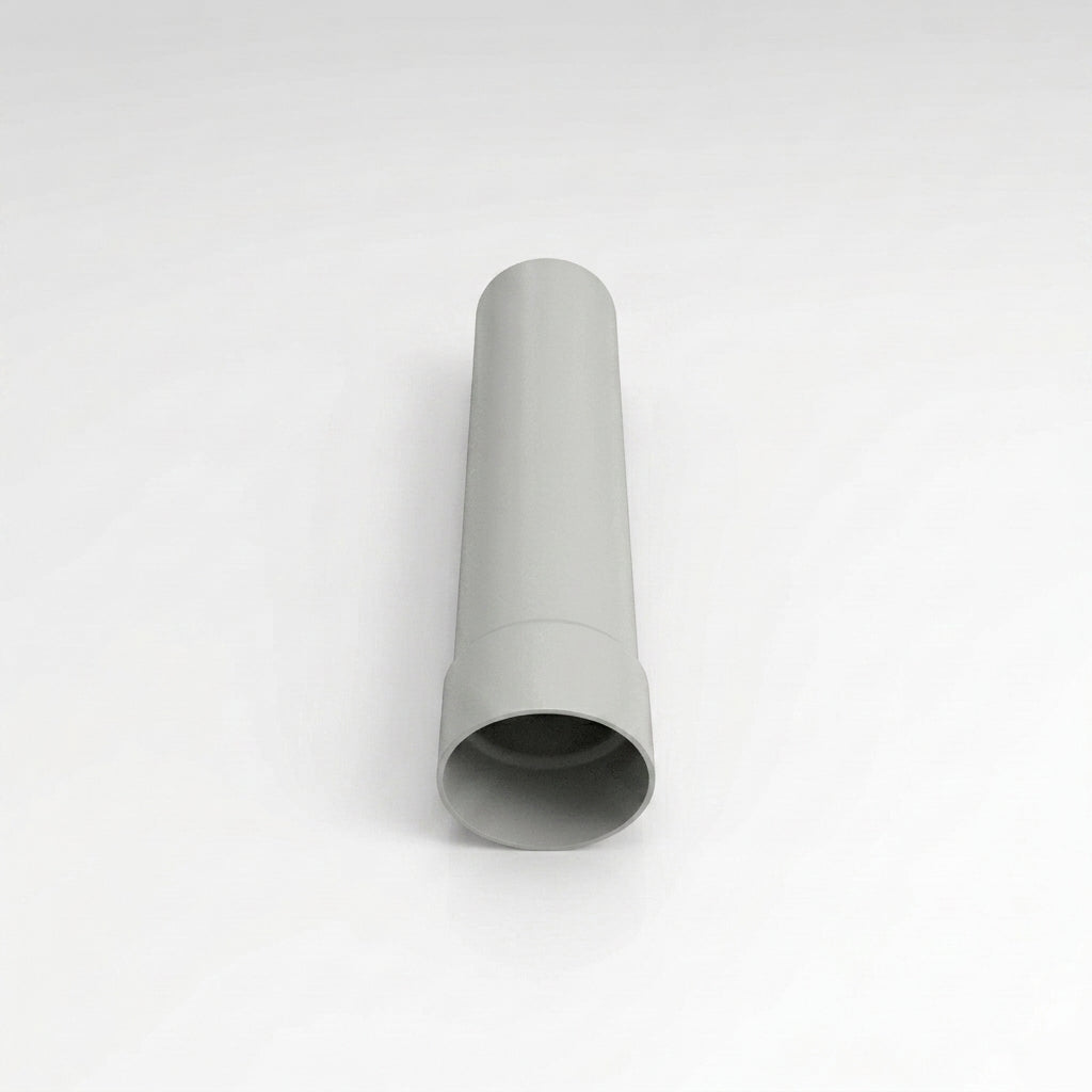 76mm Aluminium Gutter Outlet Spigot Extender – 250mm — RAL 7035