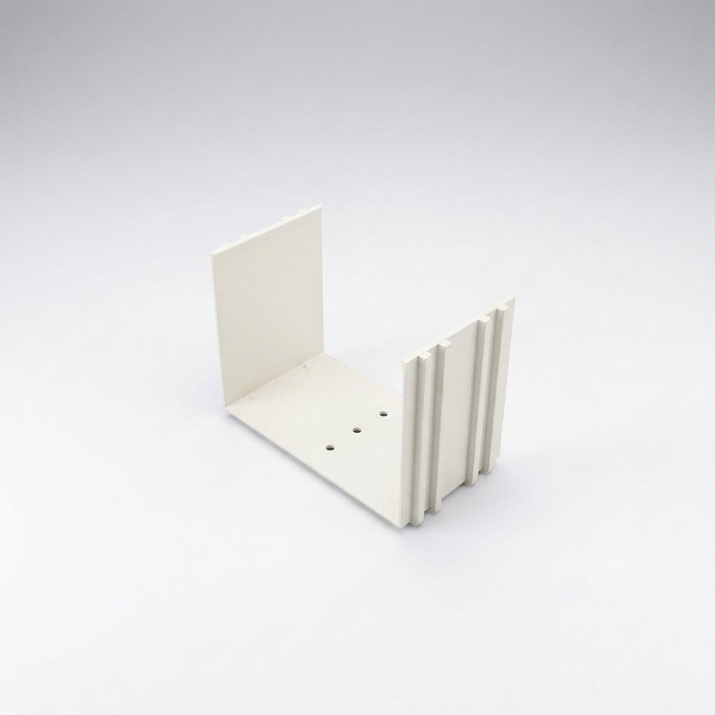 Aluminium Box Gutter Jointer 135 x 100mm — RAL 9010