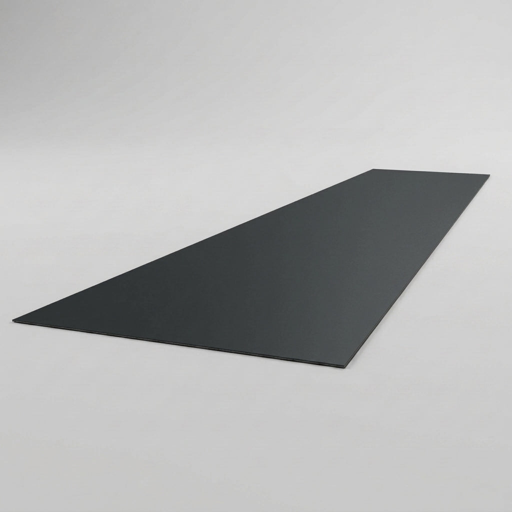 Aluminium Soffit Boards – Plain or Vented with Exterior Coating — RAL 7021 / 180mm Wide | Unvented
