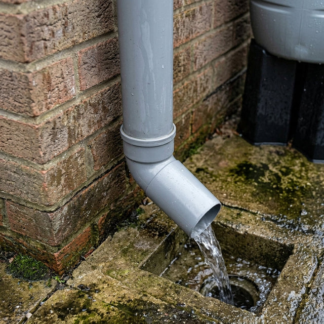 Aluminium 63mm Diameter Gutter Outlet Spigot Extender