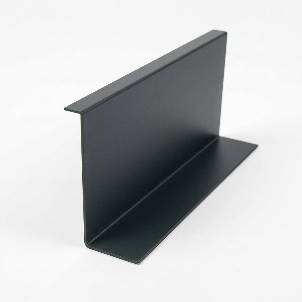 L Return Aluminium Fascia Board Gable Box Ends — RAL 7021
