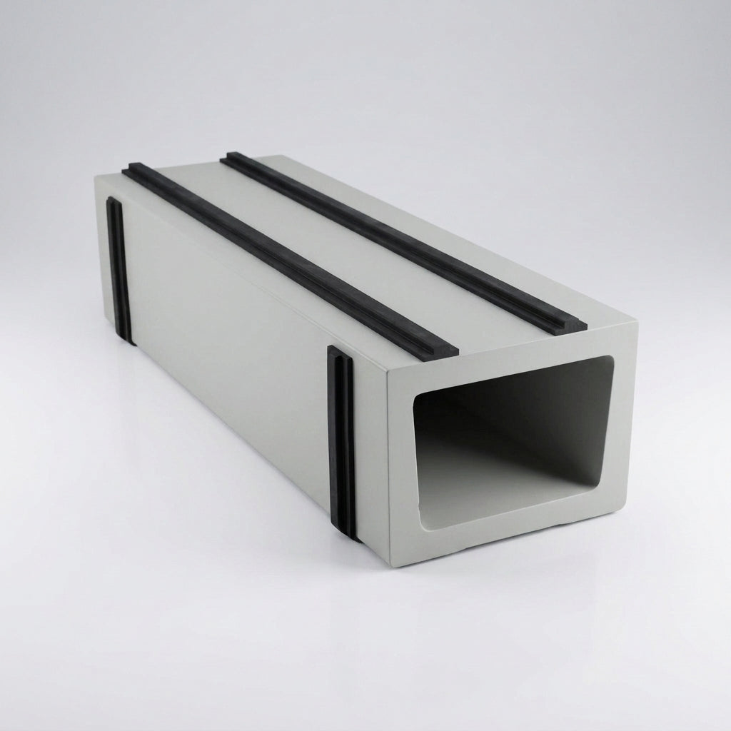 Aluminium Coping Fixing/Joint Brackets 1500mm Centres — RAL 7035