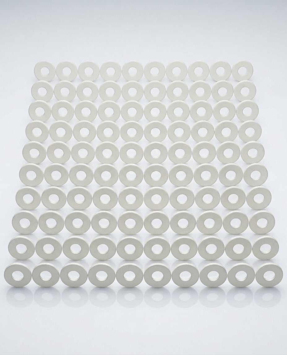 M6 Stainless Steel Washer for Moulded Gutter Direct Fix Brackets (100 pack) — RAL 9010