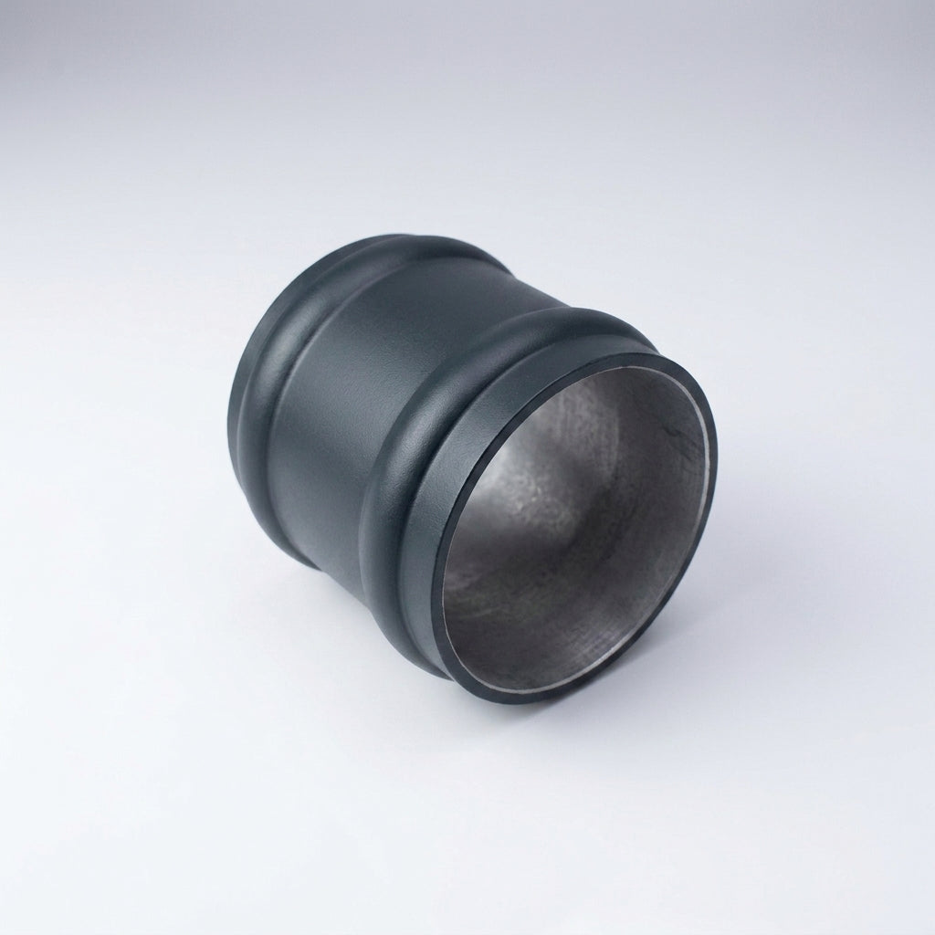 76mm Traditional Aluminium Downpipe Socket Non-Eared Spare — RAL 7016