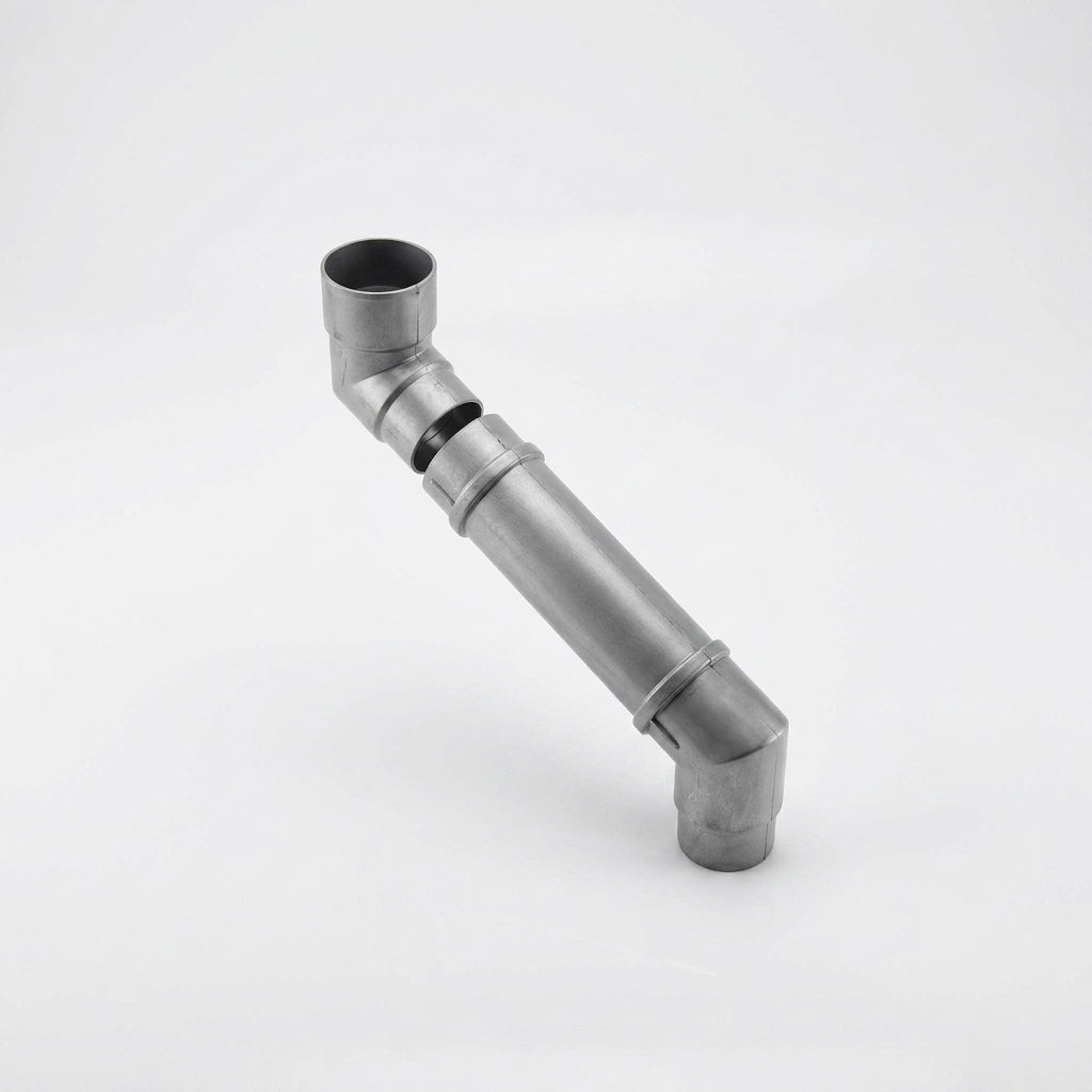 Flush Joint Adjustable Swanneck 63mm Downpipe Connector (view 2)