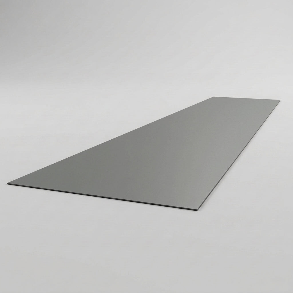 Aluminium Soffit Boards – Plain or Vented with Exterior Coating — RAL 7037 / 180mm Wide | Unvented
