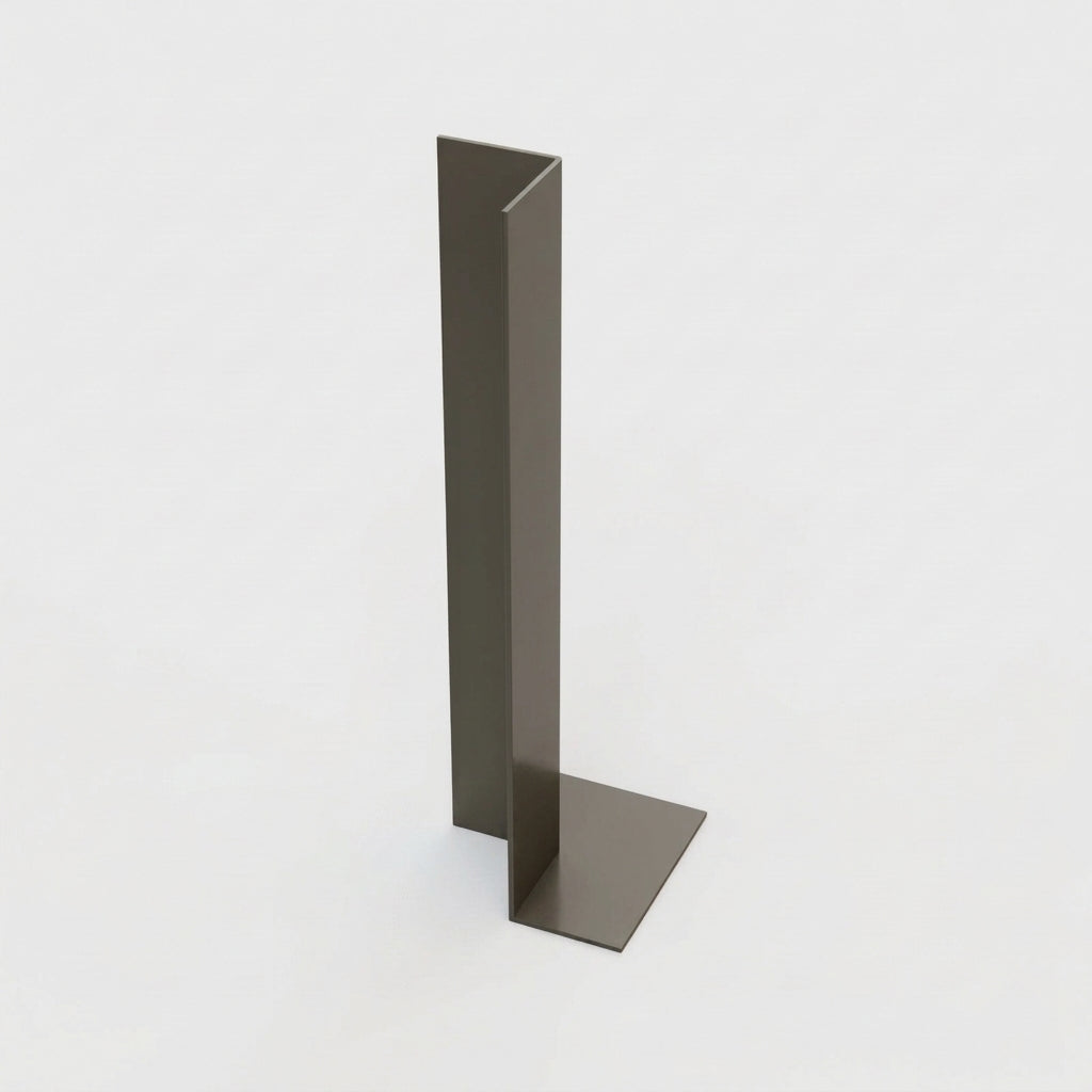 L Return Fascia Board Angle Covers – Aluminium Corner Fascia — RAL 7022 / 90 Deg Internal Angle