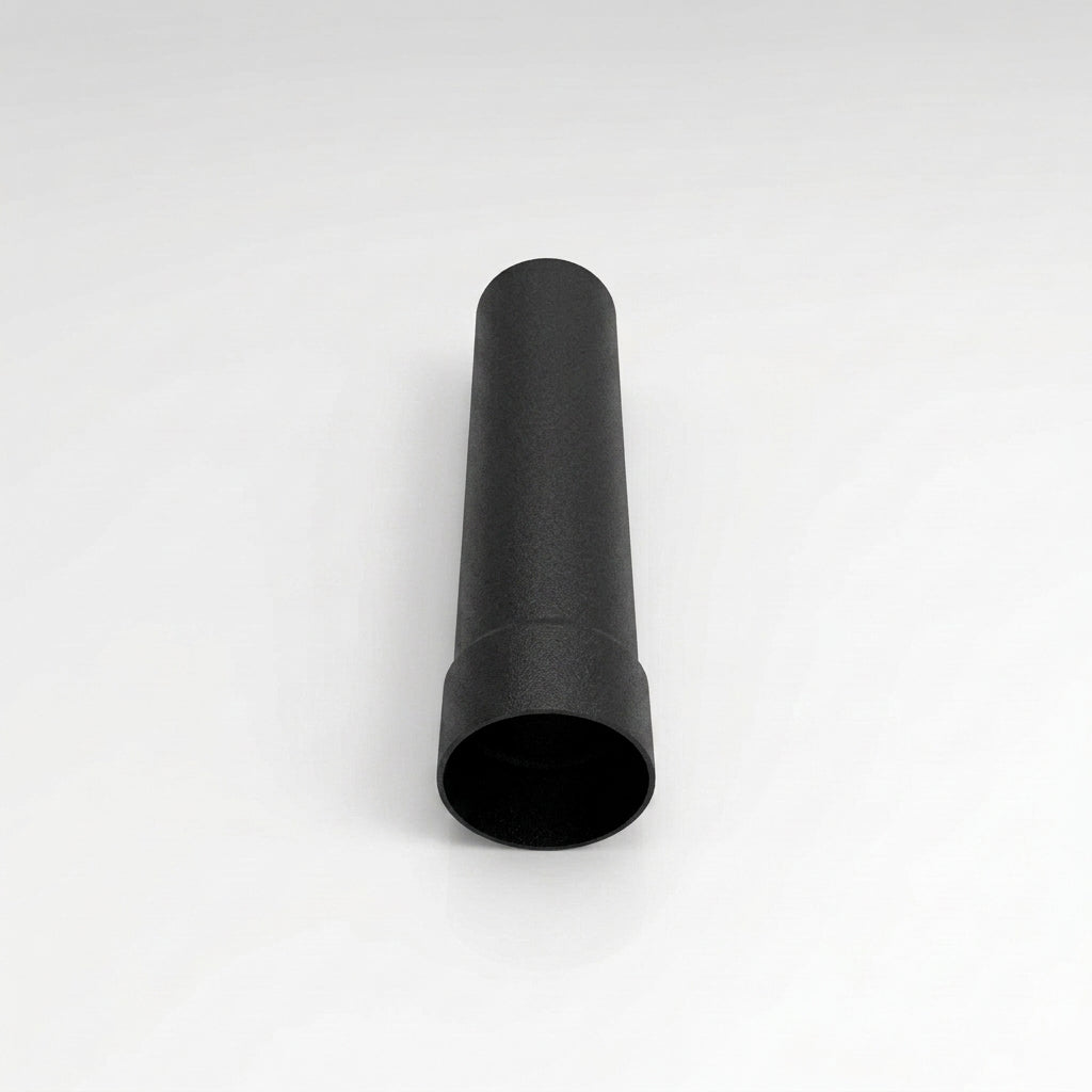 76mm Aluminium Gutter Outlet Spigot Extender – 250mm — Textured Black