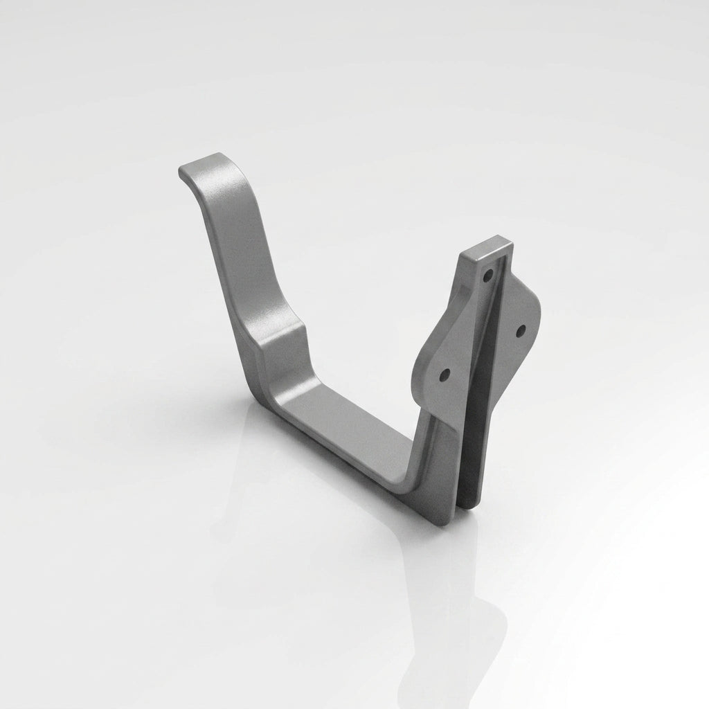 Moulded Ogee Gutter Fascia Bracket 125 x 100mm (view 2)