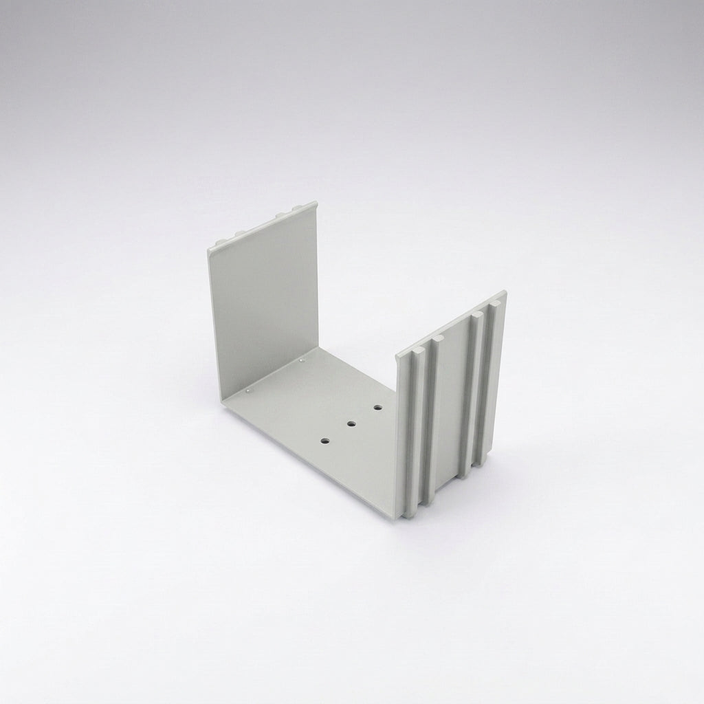 Aluminium Box Gutter Jointer 135 x 100mm — RAL 7035