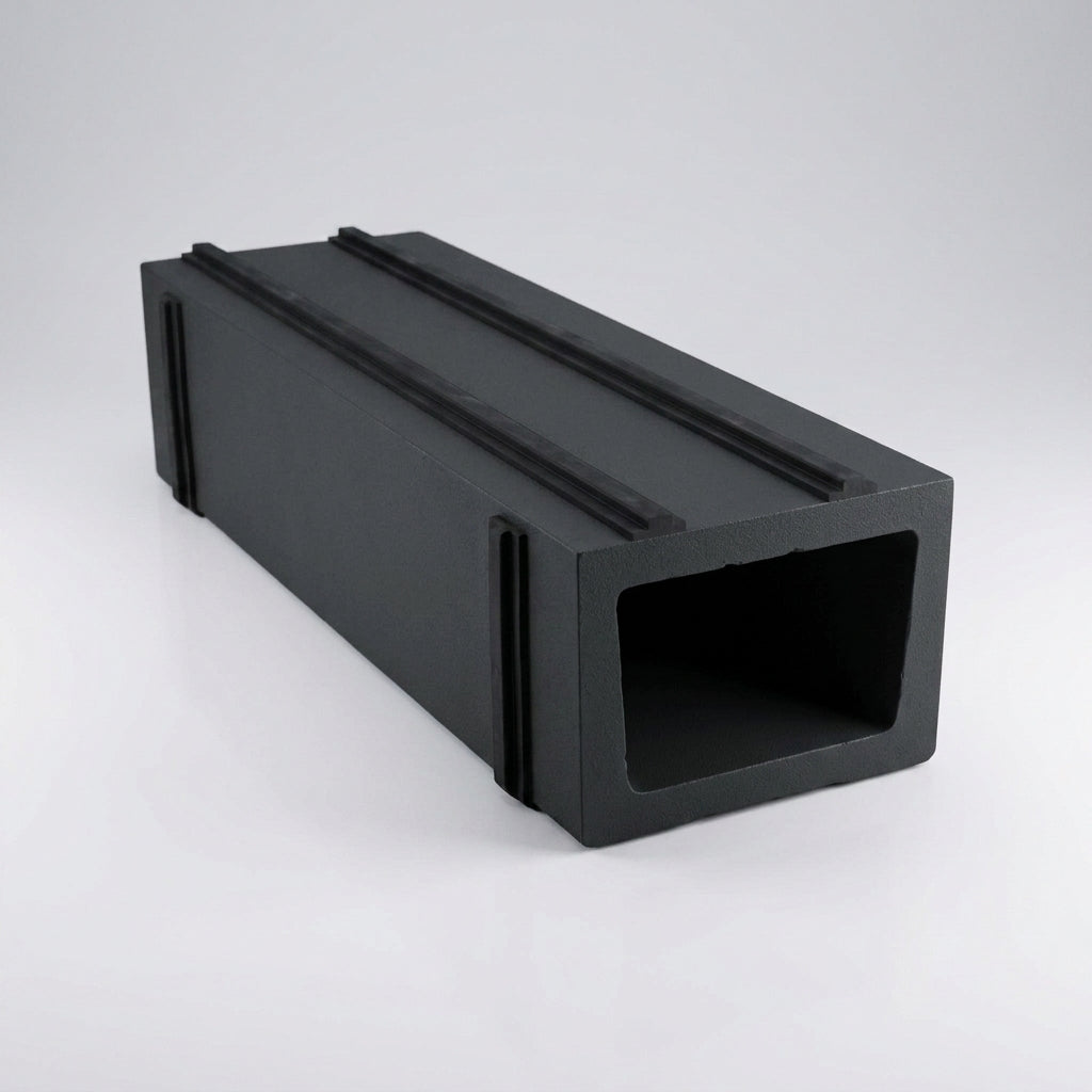 Aluminium Coping Fixing/Joint Brackets 1500mm Centres — RAL 7021