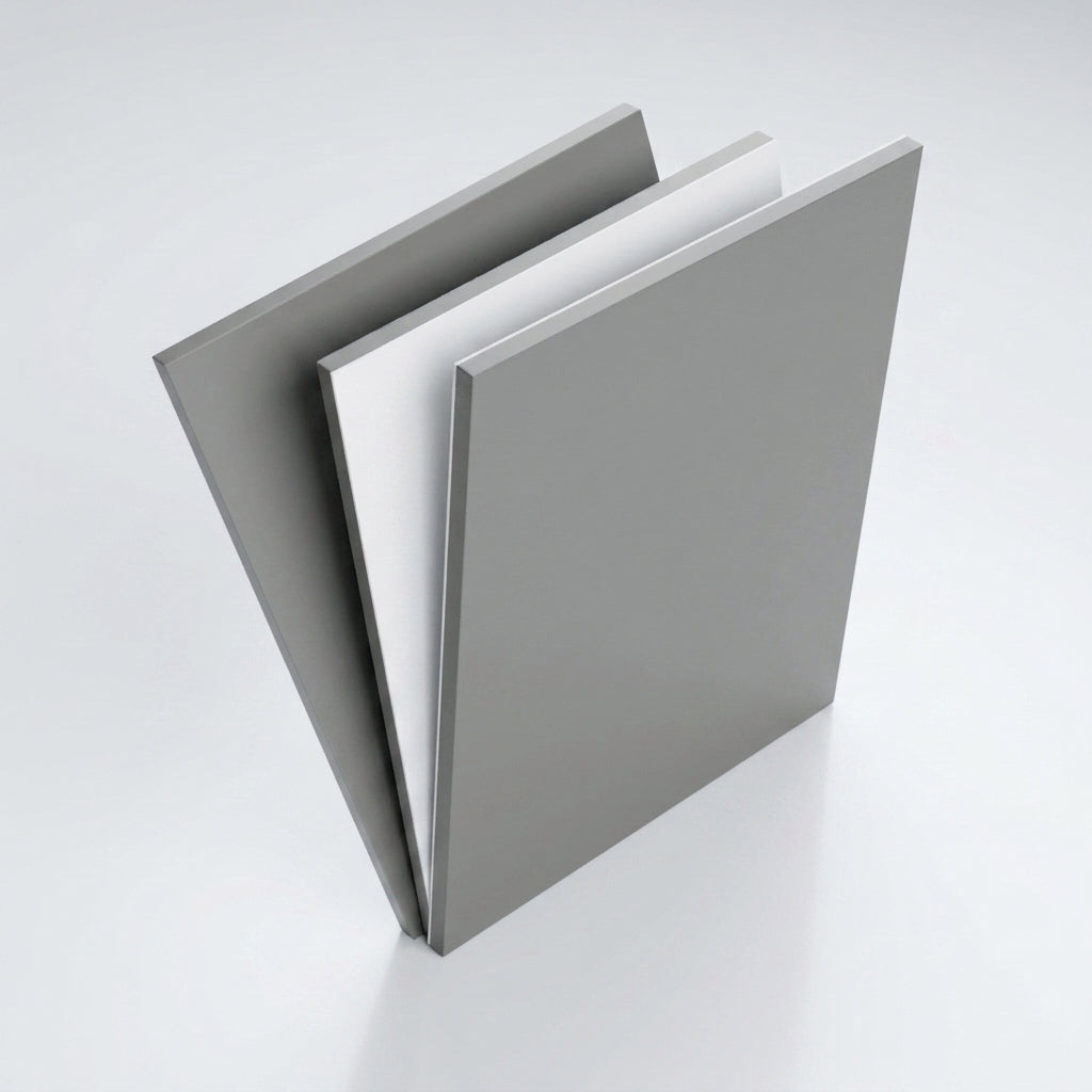Aluminium Colour Plate Sample — RAL 7036