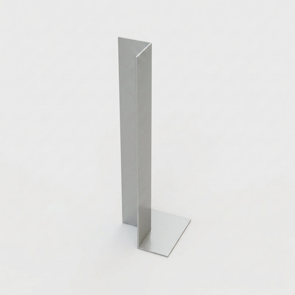 L Return Fascia Board Angle Covers – Aluminium Corner Fascia — RAL 9006 / 90 Deg Internal Angle