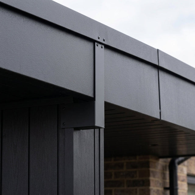 Aluminium Fascia Board Joint Cover V Return
