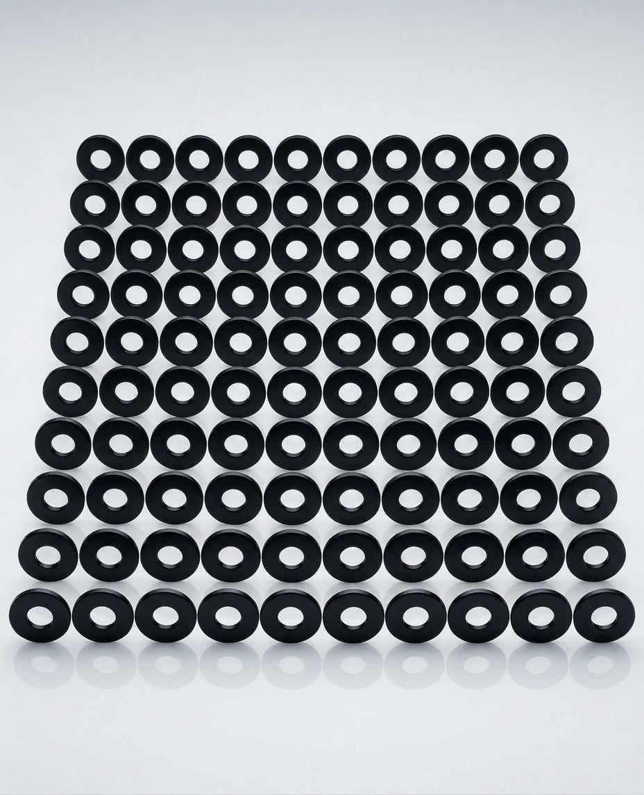 M6 Stainless Steel Washer for Moulded Gutter Direct Fix Brackets (100 pack) — RAL 9005