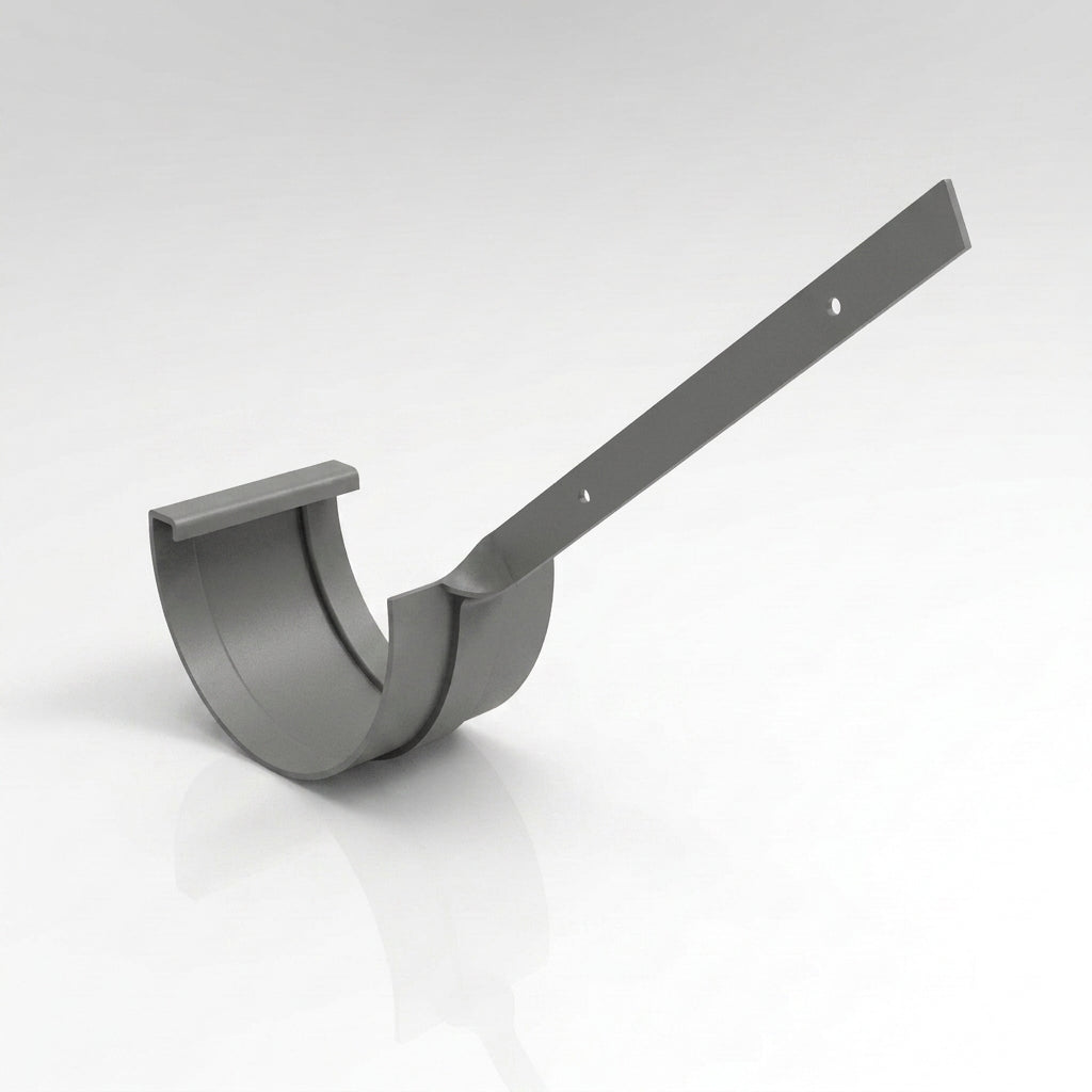 130mm Deepflow Gutter Side Rafter Bracket – Aluminium — RAL 7037