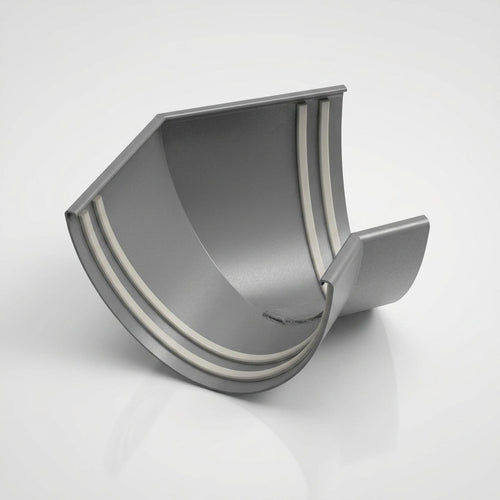 135° Aluminium Gutter Angle 130mm Deepflow (view 2)