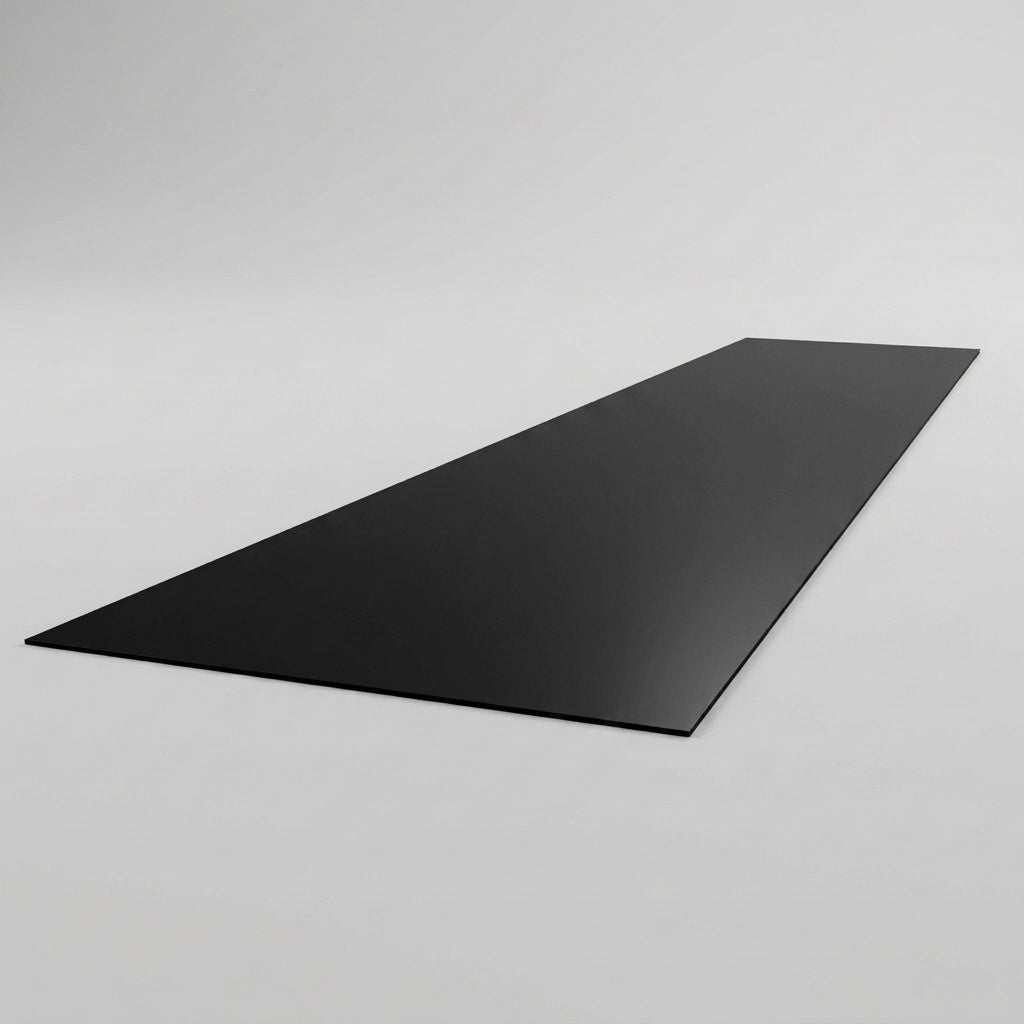 Aluminium Soffit Boards – Plain or Vented with Exterior Coating — RAL 9005 / 180mm Wide | Unvented