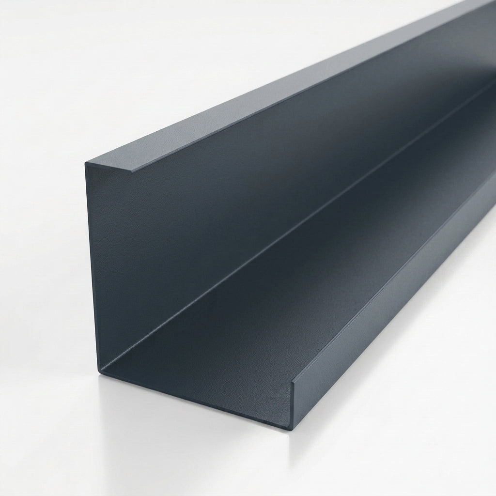 L Return Aluminium Fascia Board 30mm – 3m — RAL 7016