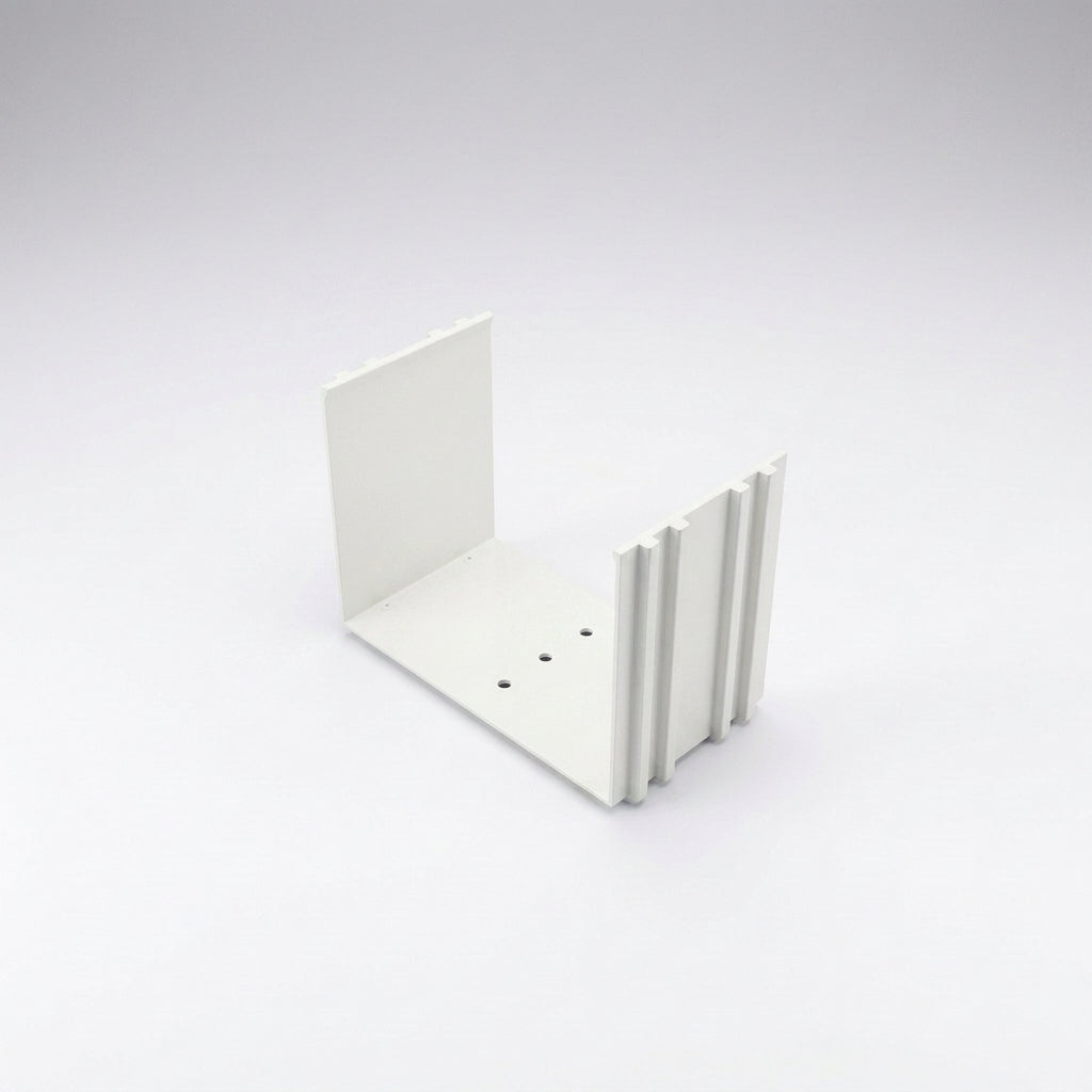Aluminium Box Gutter Jointer 135 x 100mm — RAL 9016