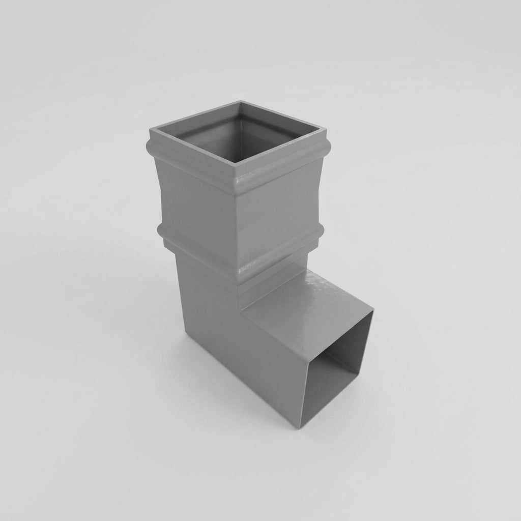 Traditional Aluminium Downpipe Bends 72x72mm – 92.5° & 112.5° — Other Colour TBA / 112.5 Degrees