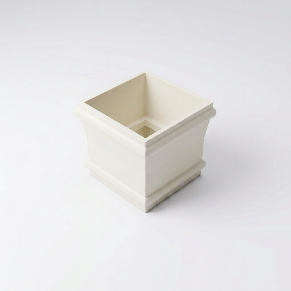 Traditional Downpipe Spare Socket 72x72mm Non-Eared — RAL 9010