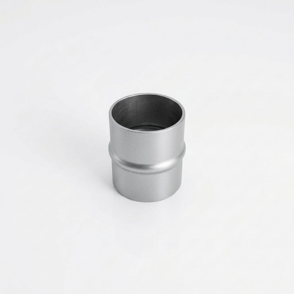 Flush Joint Internal Jointer – 76mm Diameter Aluminium — RAL 9006