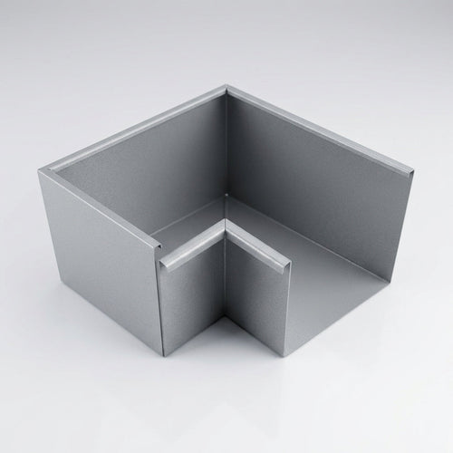 135° Aluminium Box Gutter Angle 135 x 100mm (view 2)