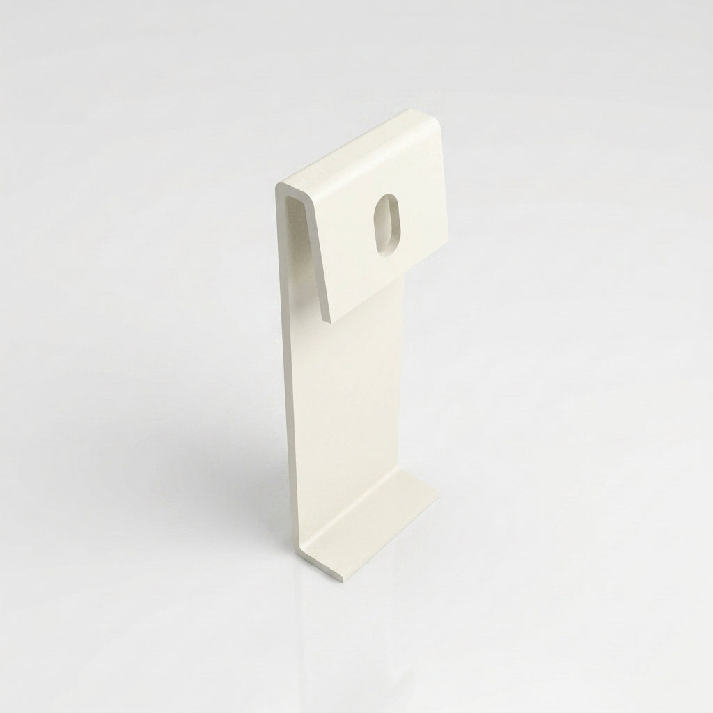 Moulded Ogee Gutter Direct Fix Bracket 125 x 100mm — RAL 9010