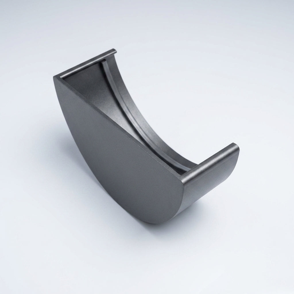 130mm Deepflow Aluminium Gutter Stop End (view 2)